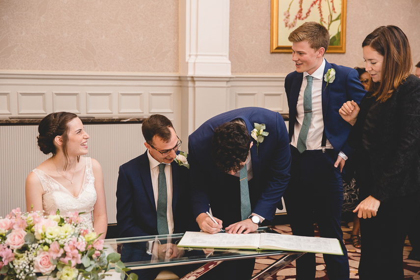 St. Ermin's hotel Westminster London Wedding Photographer